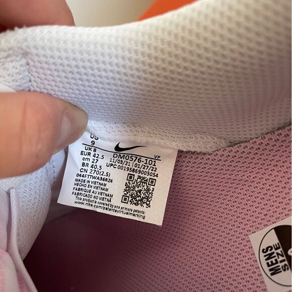 Nike Air Force 1 Low Retro Color of the Month Pink Gum Women 10.5(DM0576-101) - Picture 15 of 17